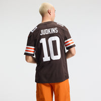 Cleveland Browns Quinshon Judkins Nike Brown Team Vapor F.U.S.E. Stitched Limited Jersey