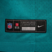 Miami Dolphins Jacob Rodriguez Nike Aqua Alternate Game Jersey