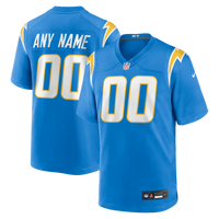 Los Angeles Chargers Nike Powder Blue Custom Game Jersey