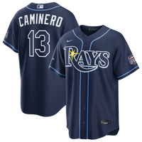 2026 All-Star Game Tampa Bay Rays Junior Caminero Nike Navy Replica Jersey