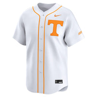 Nike White Tennessee Volunteers Baseball Limited Jersey
