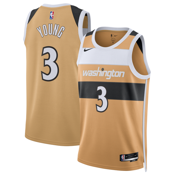 Washington Wizards 2025/26 Nike City Edition Swingman Jersey - Tan - Trae Young