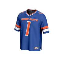 GameDay Greats Royal Boise State Broncos Collegiate Football Lightweight Fashion Jersey