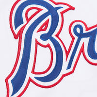 Atlanta Braves Chipper Jones Mitchell & Ness White 2004 Cooperstown Collection Authentic Throwback Jersey