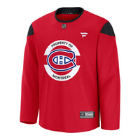 Montreal Canadiens Fanatics Red Practice Jersey