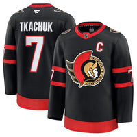 Ottawa Senators Brady Tkachuk Fanatics Black Home Premium Jersey