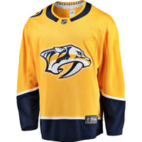 Nashville Predators Fanatics Gold Breakaway Home Jersey