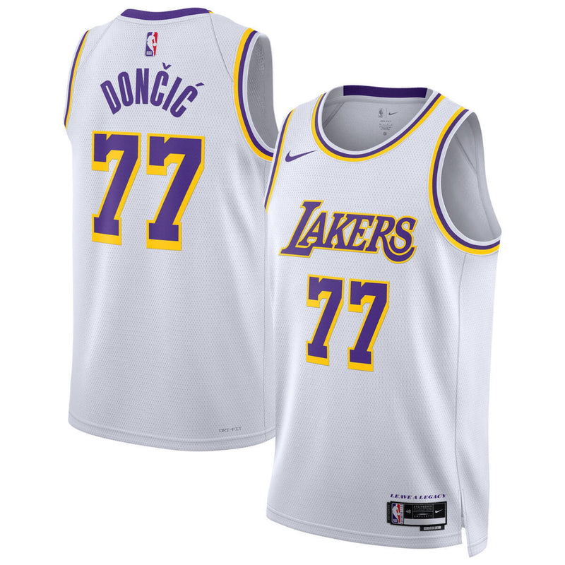 Los Angeles Lakers Nike Association Swingman Jersey - Luka Doncic