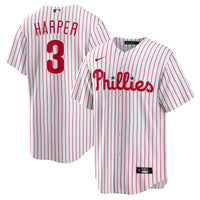 Philadelphia Phillies Bryce Harper Nike White Home Replica Player Name Jersey