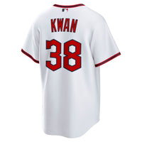 Cleveland Guardians Steven Kwan Nike White Home Replica Jersey