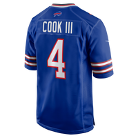 Buffalo Bills James Cook III Nike Royal Team Game Jersey