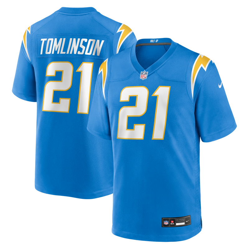 Los Angeles Chargers LaDainian Tomlinson Nike Powder Blue Game Retired Player Jersey