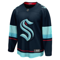 Seattle Kraken Fanatics Deep Sea Blue Home Breakaway Jersey