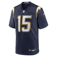 Los Angeles Chargers Ladd McConkey Nike Navy Alternate Super Chargers Game Player Jersey