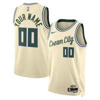 Nike Milwaukee Bucks 2025/26 City Edition Swingman Jersey - Custom