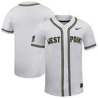 Nike White Army Black Knights Replica Baseball Jersey