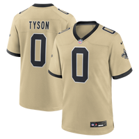 New Orleans Saints Jordyn Tyson Nike Gold 2026 NFL Draft First Round Pick No. 8 Alternate Game Jersey