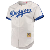 Brooklyn Dodgers Jackie Robinson Mitchell & Ness Gray Cooperstown Collection Authentic Jersey