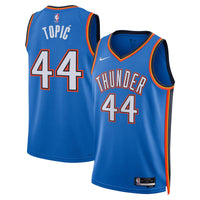 Oklahoma City Thunder Nike Icon Swingman Jersey - Blue - Nikola Topi?