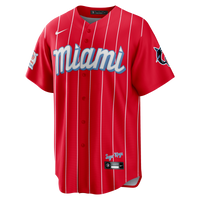 Miami Marlins Jazz Chisholm Jr. Nike Red City Connect Replica Jersey
