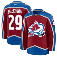 Colorado Avalanche Nathan MacKinnon Fanatics Burgundy Home Premium Jersey