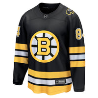 Boston Bruins Tanner Jeannot Fanatics Black Home Breakaway Player Jersey