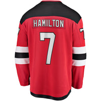 New Jersey Devils Dougie Hamilton Fanatics Red Breakaway Player Jersey