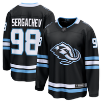 Utah Mammoth Mikhail Sergachev Fanatics Black Home Breakaway Player Jersey