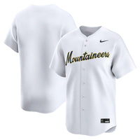 Nike White West Virginia Mountaineers Baseball Limited Jersey
