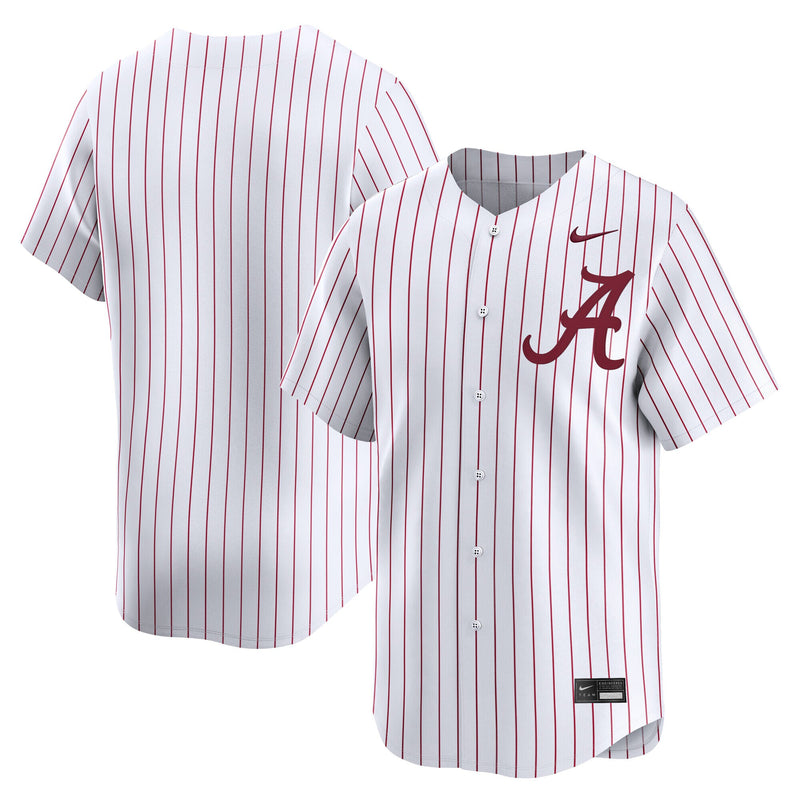 Nike White Alabama Crimson Tide Baseball Limited Jersey