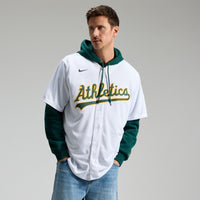Athletics Nick Kurtz Nike White Home Replica Player Jersey