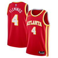 Atlanta Hawks Nike Icon Swingman Jersey - Red - Kingston Flemings