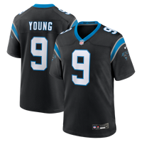 Carolina Panthers Bryce Young Nike Black Team Game Jersey