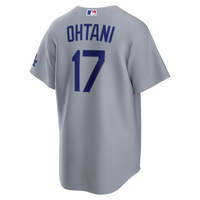 Los Angeles Dodgers Shohei Ohtani Nike Gray Road Stadium Jersey