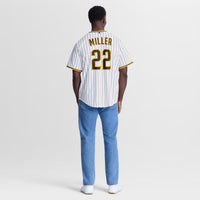 San Diego Padres Mason Miller Nike White Home Replica Jersey