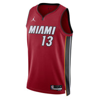 Miami Heat Jordan Statement Edition Swingman Jersey - Red - Bam Adebayo