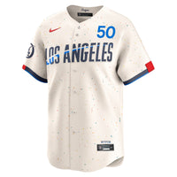 Los Angeles Dodgers Mookie Betts Nike Cream City Connect Limited Player Jersey