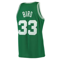 Mitchell & Ness Larry Bird Kelly Green Boston Celtics 1985-86 Hardwood Classics Swingman Jersey