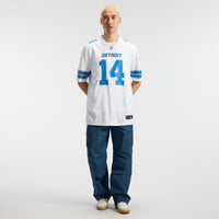 Detroit Lions Amon-Ra St. Brown Nike White Game Jersey