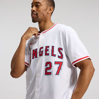 Los Angeles Angels Mike Trout Nike White Home Limited Player Jersey