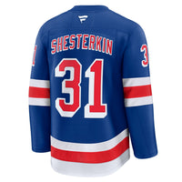 New York Rangers Igor Shesterkin Fanatics Blue Home Premium Jersey