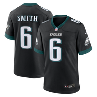 Philadelphia Eagles DeVonta Smith Nike Black Alternate Game Jersey