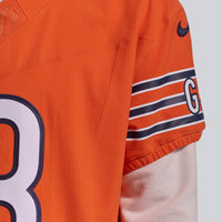 Chicago Bears Caleb Williams Nike Orange Alternate Vapor F.U.S.E. Elite Jersey