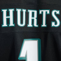 Philadelphia Eagles Jalen Hurts Nike Black Alternate Game Jersey
