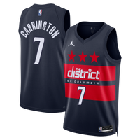 Washington Wizards Jordan Brand Statement Edition Swingman Jersey - Navy - Bub Carrington -