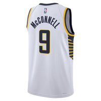 Indiana Pacers Nike Association Edition Swingman Jersey - White - T.J. McConnell
