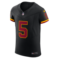 Washington Commanders Jayden Daniels Nike Black Alternate Vapor F.U.S.E. Elite Jersey