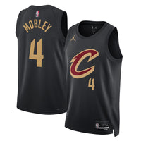 Cleveland Cavaliers Jordan Statement Edition Swingman Jersey - Black - Evan Mobley