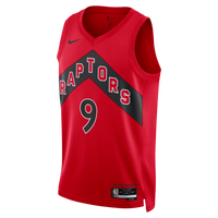 Toronto Raptors Nike Icon Edition Swingman Jersey - Red - RJ Barrett