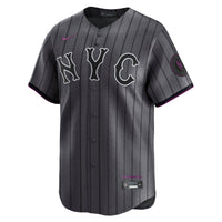 New York Mets Francisco Lindor Nike Gray City Connect Limited Player Jersey